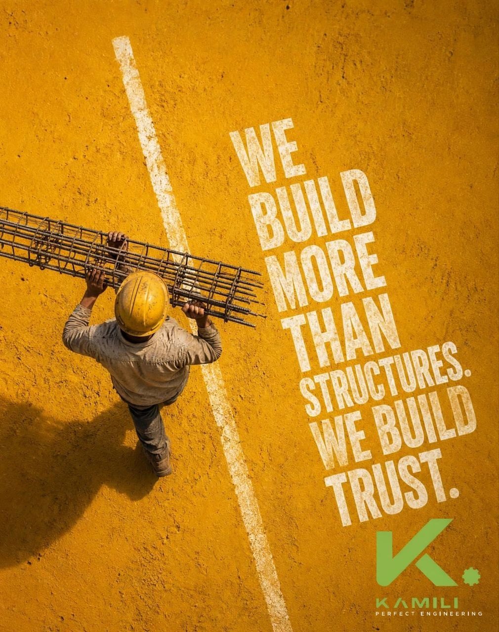 We build more than structures. We build trust. Kamili Perfect Engineering